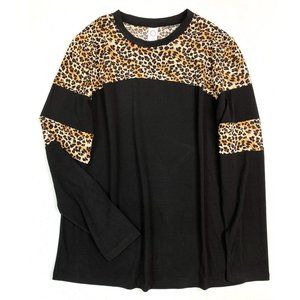 Long Sleeve Leopard Top
